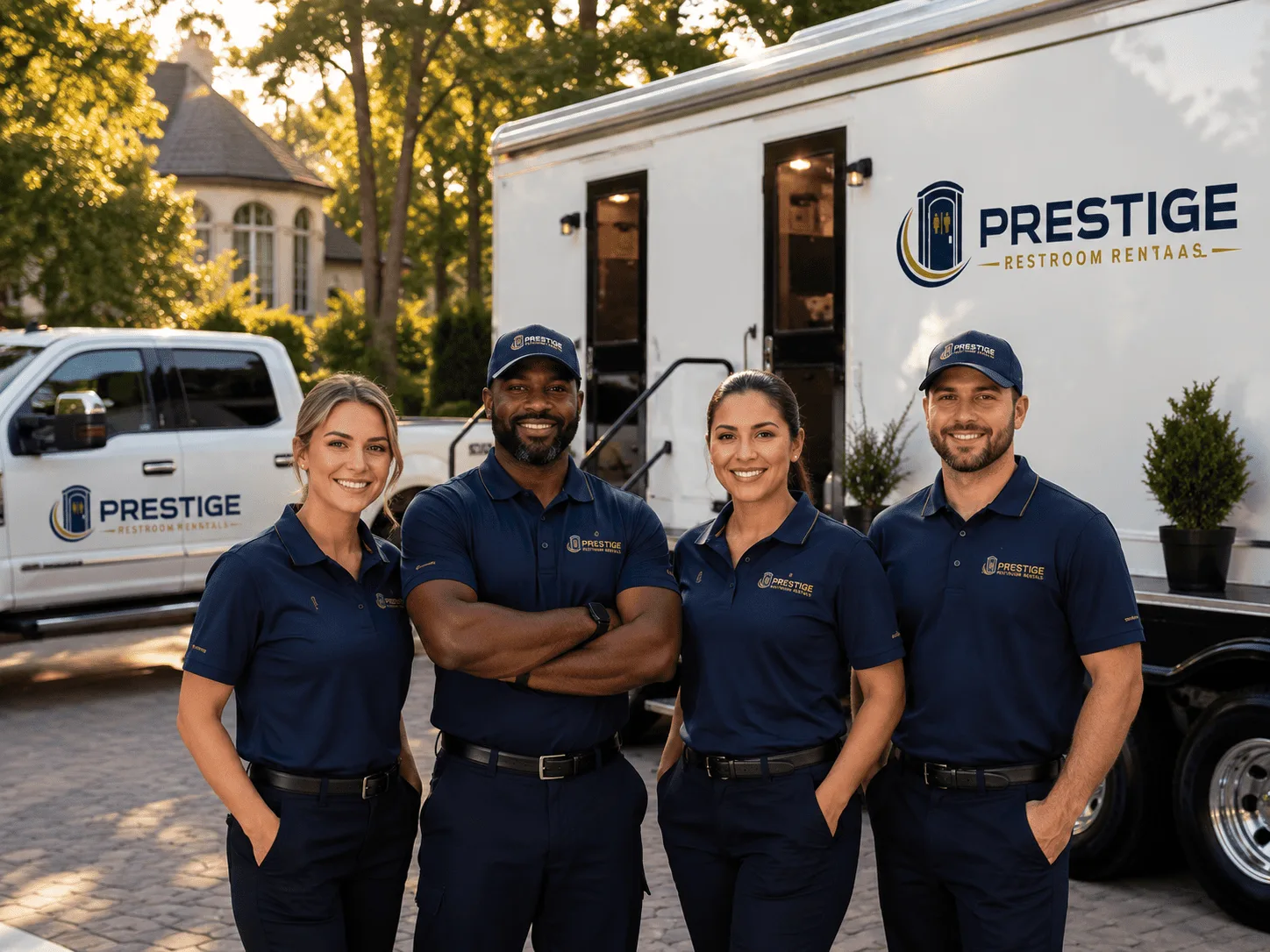 Trusted Luxury Portable Restrooms company in Menno, SD